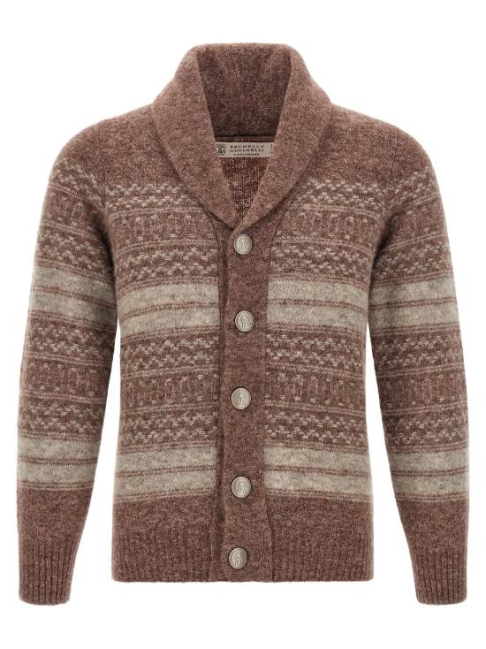  브루넬로 쿠치넬리 가디건 LDMTF710006CTB53 BROWN