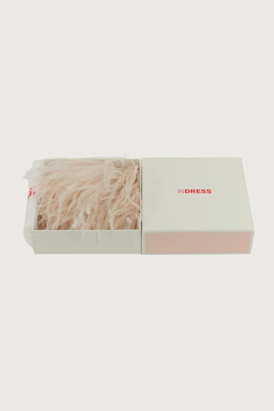  INDRESS 브로치 인드레스 타조 깃털  샴페인 - OTHER BRANDS
