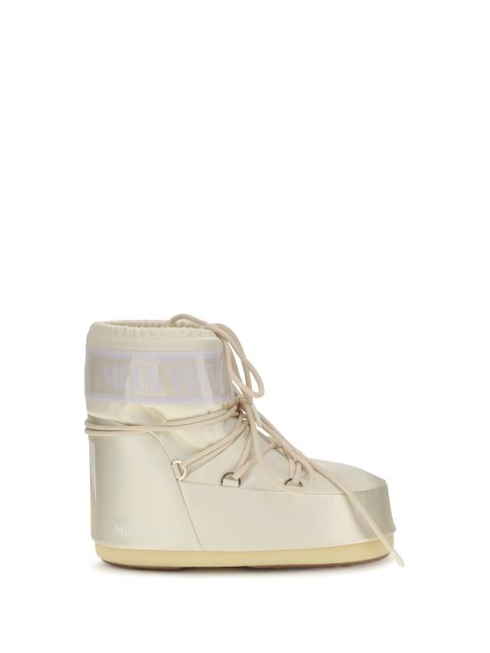 26FW 문부츠 아이콘 나일론 로우 부츠 80D1409660 L020 WHITE