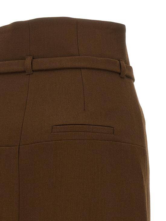  아미 스커트 LDFSK477WV02162221 BROWN - AMI