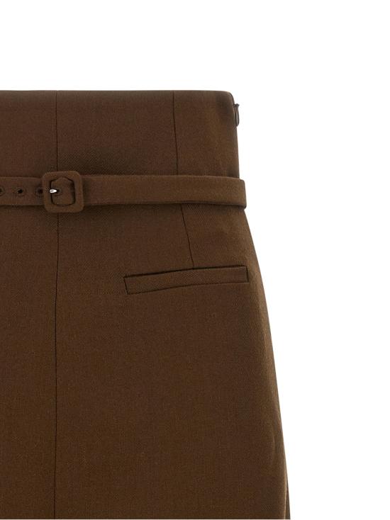  아미 스커트 LDFSK477WV02162221 BROWN - AMI