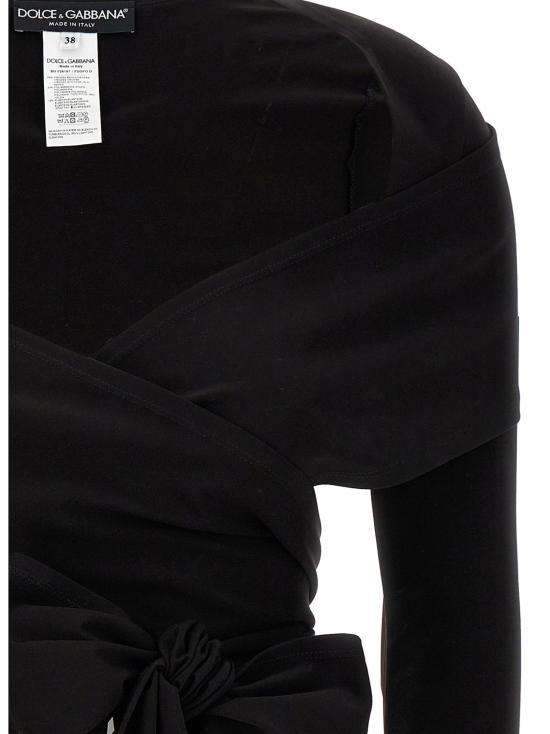  돌체앤가바나 탑 LDF26T8TFUGPON0000 BLACK - DOLCE & GABBANA