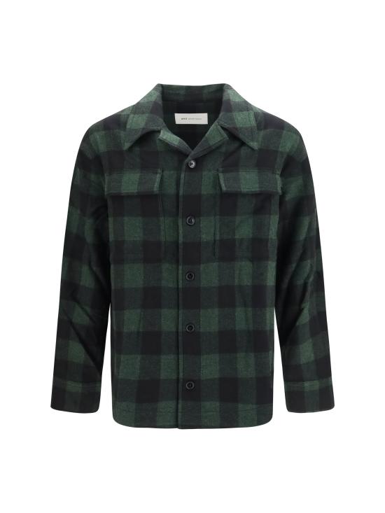 26FW 아미 셔츠 USH875WV0220 A258 GREEN