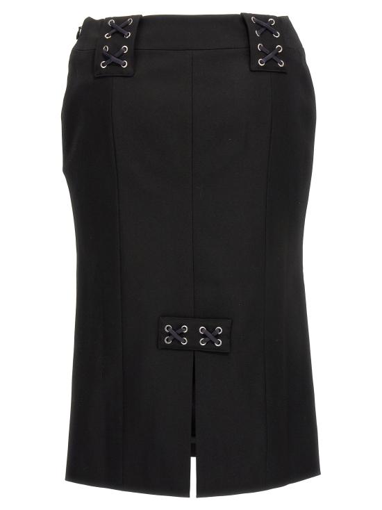  알레산드라리치 스커트 LDFAB3424F4055900 BLACK - ALESSANDRA RICH