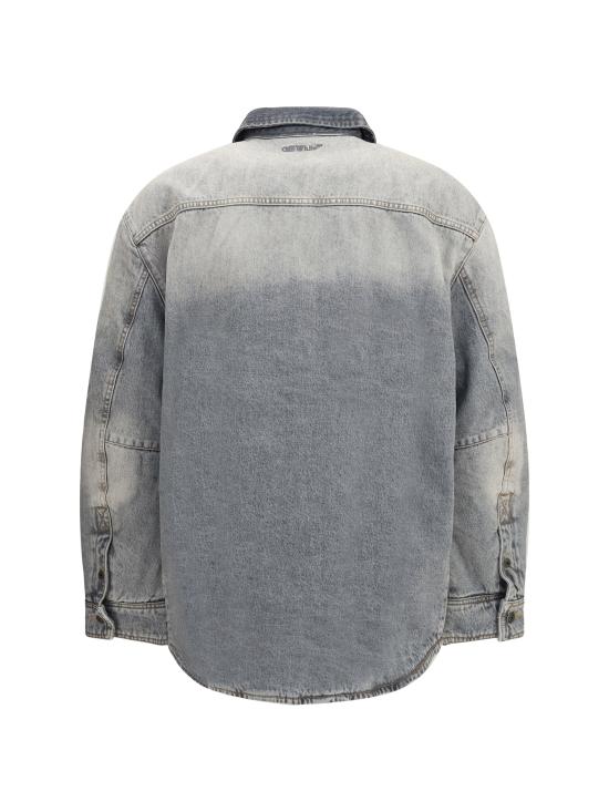 26FW 오프화이트 셔츠 OMYD05WF26DEN00100 020 GREY - OFF WHITE