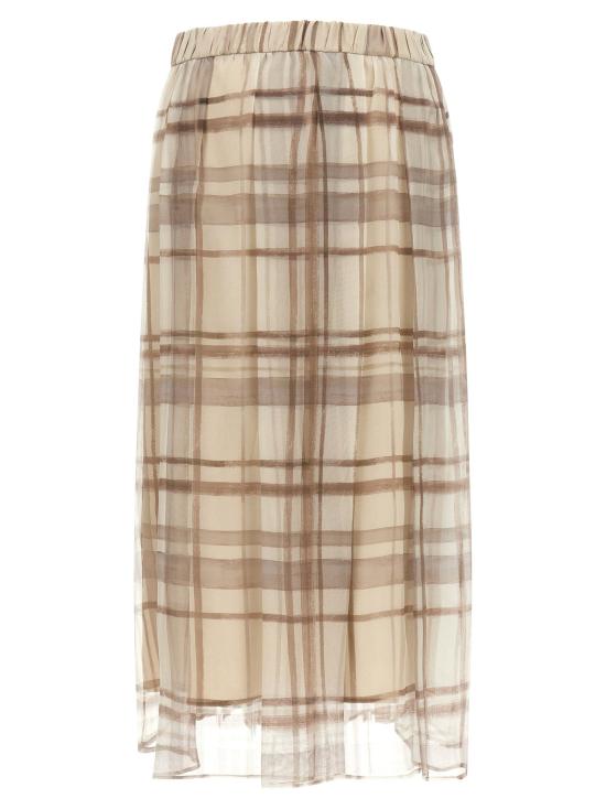  브루넬로 쿠치넬리 스커트 LDMP199G4096C015 - BRUNELLO CUCINELLI