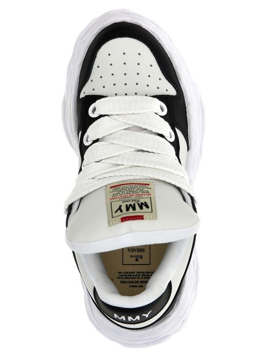  메종 미하라 야스히로 스니커즈 LDA12FW718BLKWHT WHITE - MAISON MIHARA YASUHIRO
