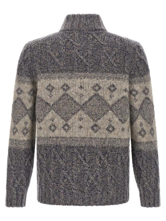  브루넬로 쿠치넬리 가디건 LDMNX302506CGF85 GREY - BRUNELLO CUCINELLI