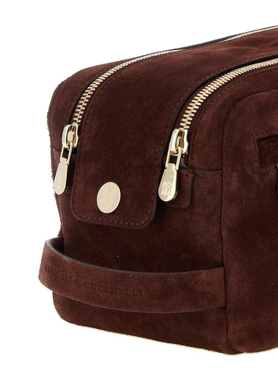  브루넬로 쿠치넬리 토트백 LDMWSFBU334C9917 BURGUNDY - BRUNELLO CUCINELLI