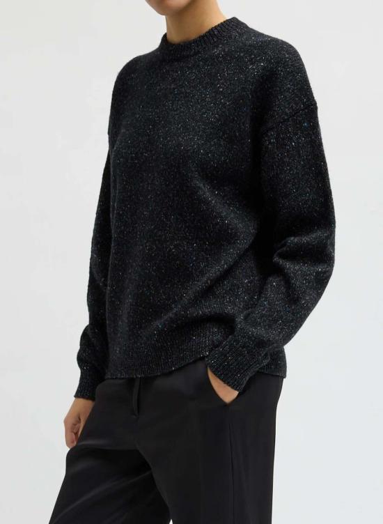  티비 스웨터 F226ST6483 BLACK - TIBI