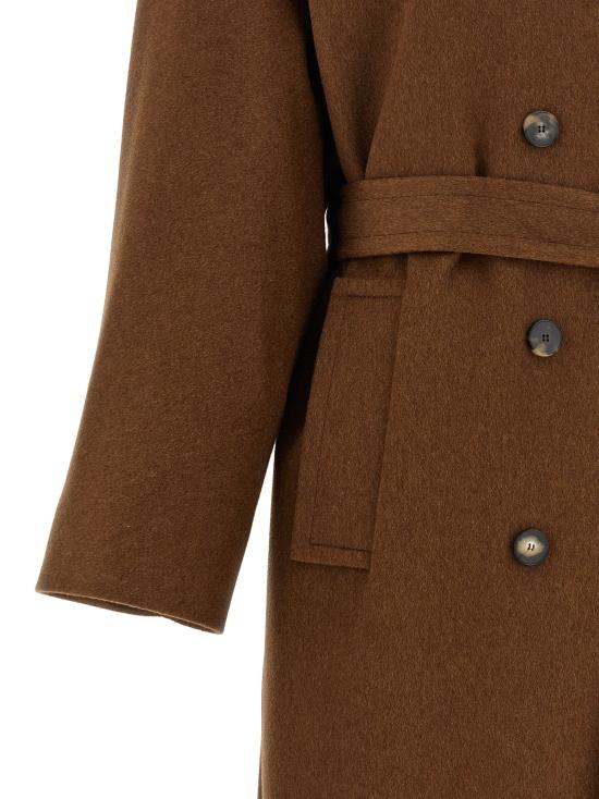  알베르토비아니 코트 LDOO804WO003965 BROWN - ALBERTO BIANI