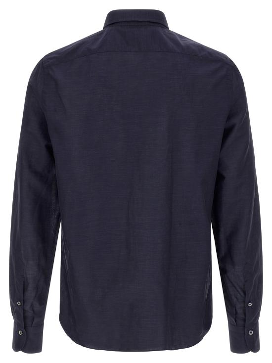  피나모레 셔츠 LDP605810 NAVY - FINAMORE