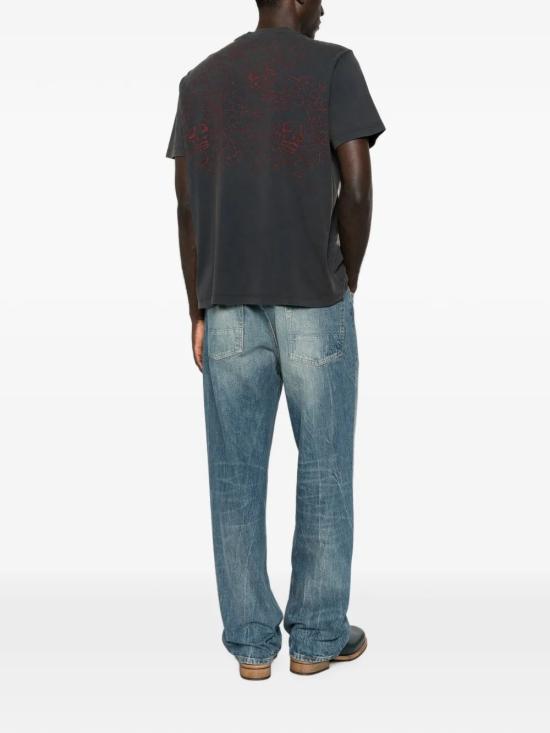 26FW 아워레가시 크라이넘 블라썸 프린트 박스 티셔츠 M4266BC DARK GREY DOM - OUR LEGACY
