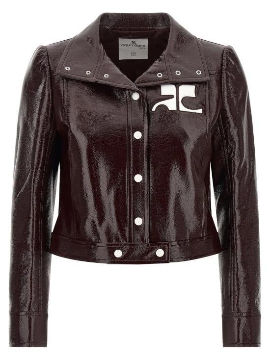  쿠레쥬 자켓 LD223CBL005VY00144090 BURGUNDY
