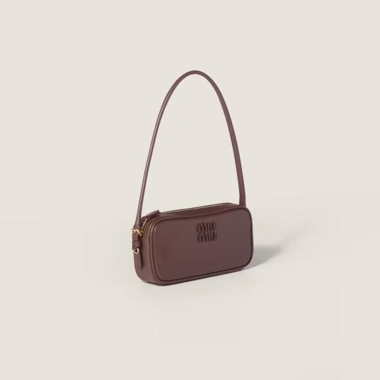 26FW 미우미우 숄더백 ULT 010457 MARRON TU BURGUNDY - MIU MIU