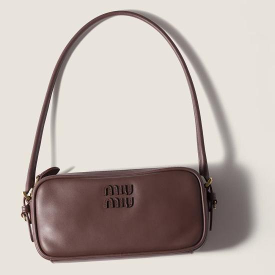 26FW 미우미우 숄더백 ULT 010457 MARRON TU BURGUNDY - MIU MIU