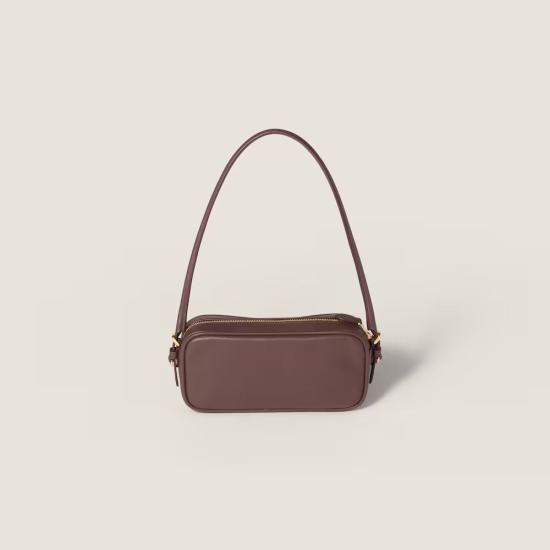 26FW 미우미우 숄더백 ULT 010457 MARRON TU BURGUNDY - MIU MIU