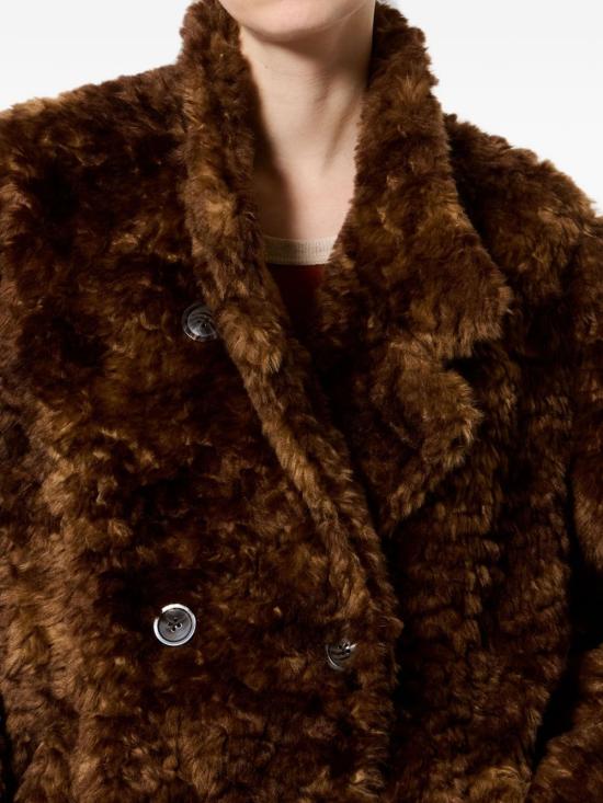 26FW 이자벨마랑에뚜왈 코트 MA0554FA D3A01E 50BW BROWN - ISABEL MARANT ETOILE