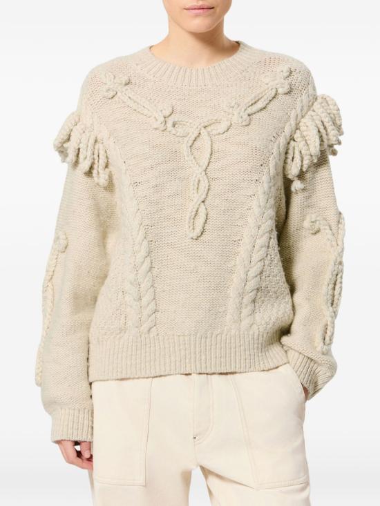 26FW 이자벨마랑에뚜왈 스웨터 PU0922FA D3L13E 23EC ECRU - ISABEL MARANT ETOILE