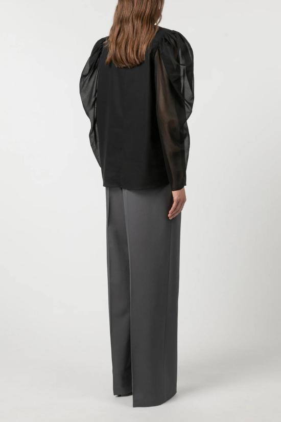  INDRESS 블라우스 인드레스 니노 일본산 면  블랙 - OTHER BRANDS