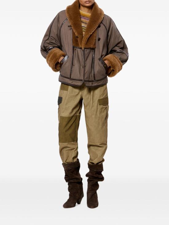 26FW 이자벨마랑에뚜왈 코트 VE0725FA D3C01E 50BW BROWN - ISABEL MARANT ETOILE