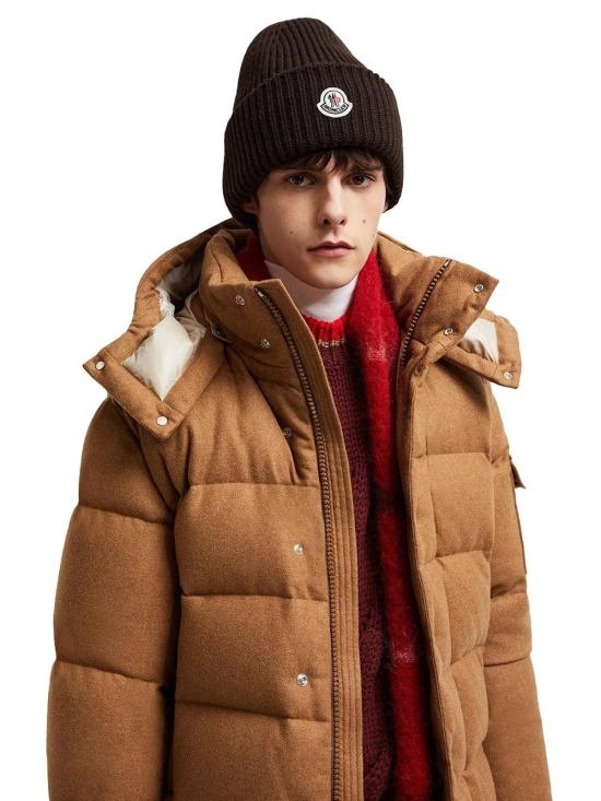  몽클레어 비니 210000037656 BROWN - MONCLER