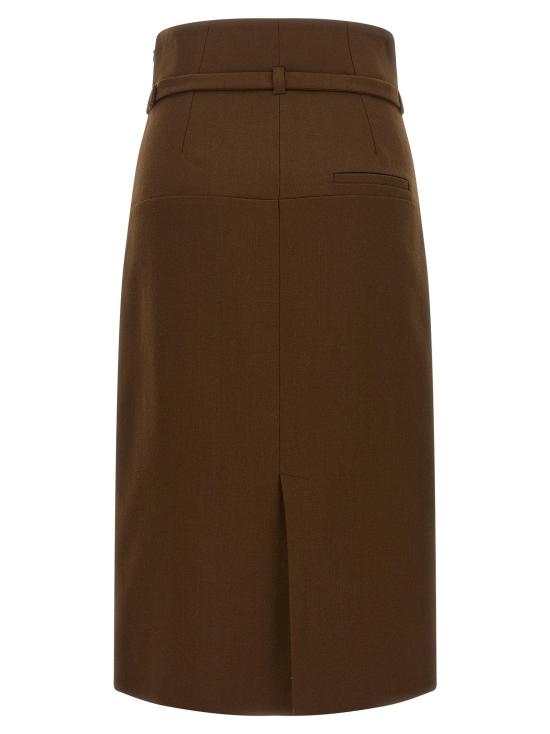  아미 스커트 LDFSK477WV02162221 BROWN - AMI