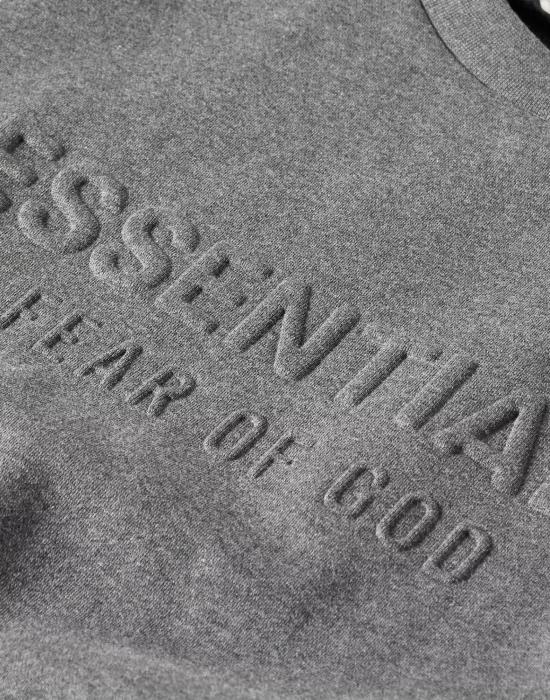 26FW 피어오브갓 긴팔 티셔츠 192HO256551F GRAY - FEAR OF GOD