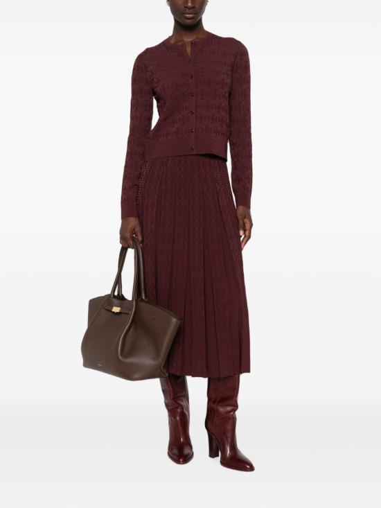  토리버치 스커트 171887778 AI26 BURGUNDY - TORY BURCH