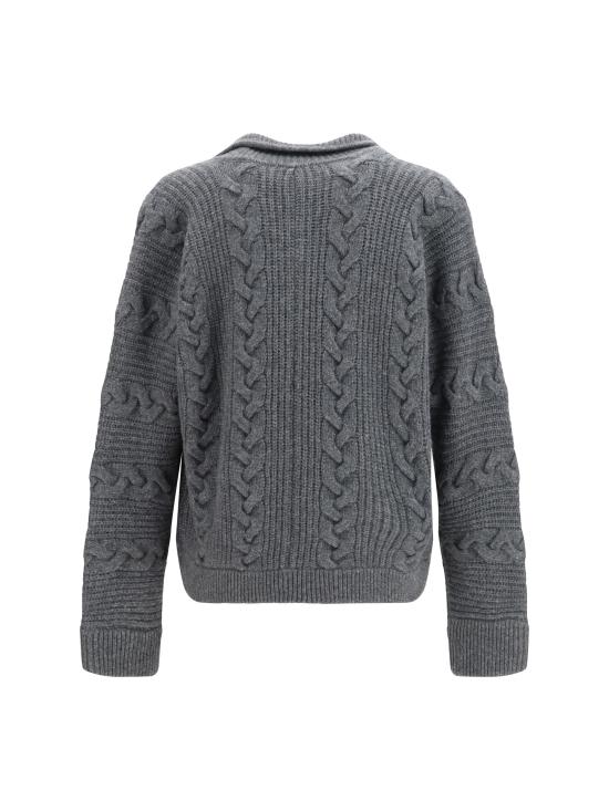 26FW 베르사체 니트웨어 10264161A18932 1E060 GRAY - VERSACE