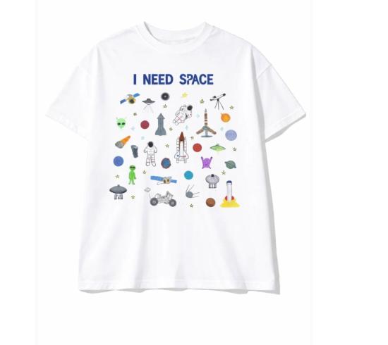  언포츄네이트 포트레잇 민소매 티셔츠 불행한 초상화 I Need Space 크롭 티셔츠