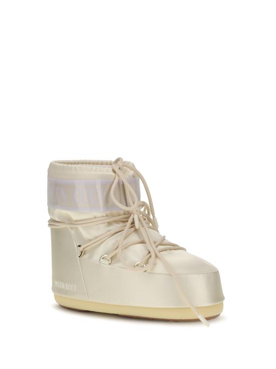 26FW 문부츠 아이콘 나일론 로우 부츠 80D1409660 L020 WHITE - MOON BOOT