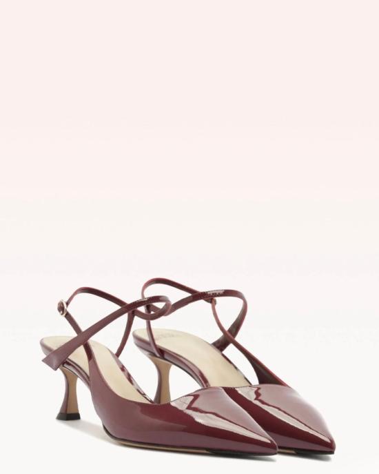  알렉산더버만 힐/펌프스 Alexandre Birman 티타 랩 60 힐 버건디 - ALEXANDRE BIRMAN
