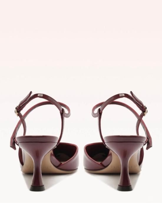  알렉산더버만 힐/펌프스 Alexandre Birman 티타 랩 60 힐 버건디 - ALEXANDRE BIRMAN