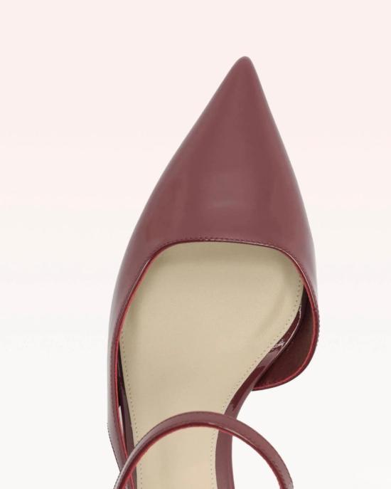  알렉산더버만 힐/펌프스 Alexandre Birman 티타 랩 60 힐 버건디 - ALEXANDRE BIRMAN