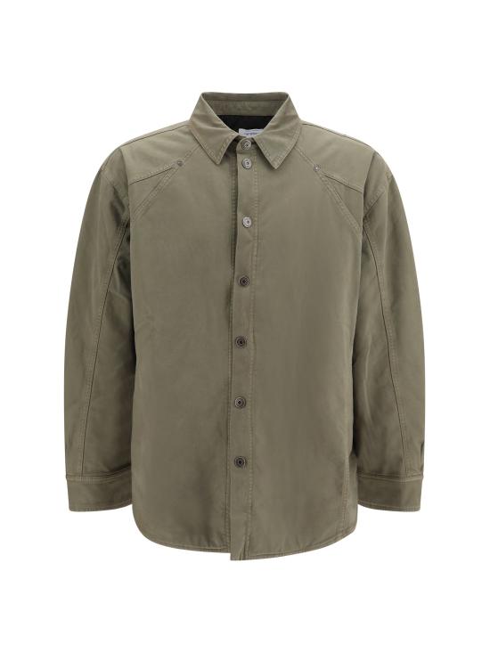 26FW 오프화이트 자켓 OMES01DF26FAB00130 312 GREEN