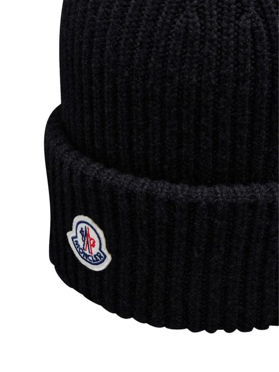  몽클레어 비니 210000037655 BLACK - MONCLER