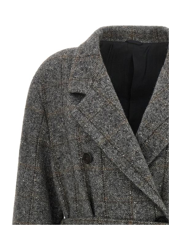  브루넬로 쿠치넬리 코트 LDMG5729937C001 GRAY - BRUNELLO CUCINELLI