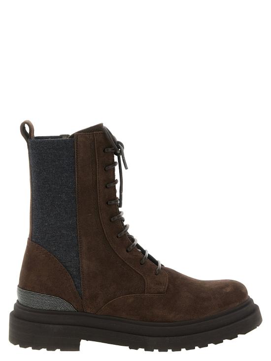  브루넬로 쿠치넬리 부츠 LDMZSFG3308C9885 BROWN