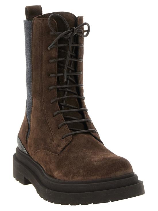  브루넬로 쿠치넬리 부츠 LDMZSFG3308C9885 BROWN - BRUNELLO CUCINELLI