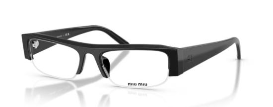 26SS 미우미우 안경 MUB07S 16K08N 50 BLACK - MIU MIU