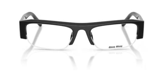 26SS 미우미우 안경 MUB07S 16K08N 50 BLACK
