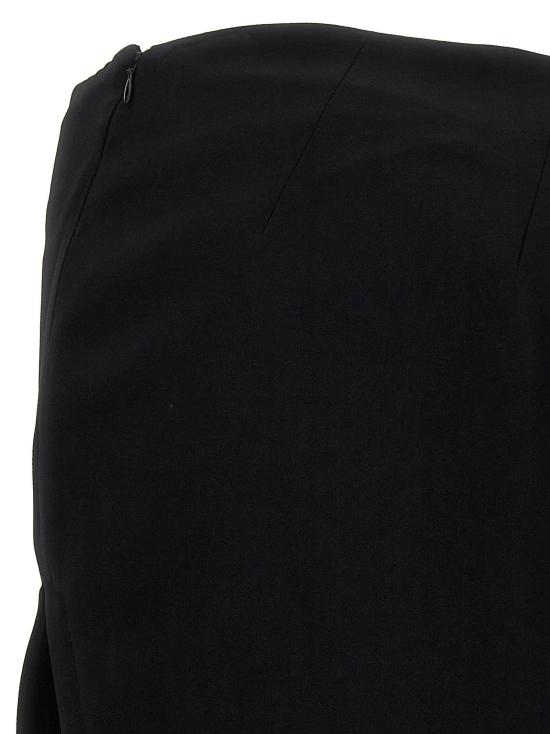  앤 드뮐미스터 스커트 LD2302WSK10FA342099 BLACK - ANN DEMEULEMEESTER