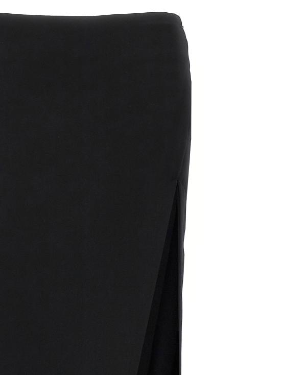  앤 드뮐미스터 스커트 LD2302WSK10FA342099 BLACK - ANN DEMEULEMEESTER