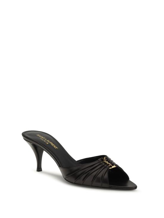 26FW 생로랑 힐/펌프스 861121AAF2R 1000 BLACK - SAINT LAURENT