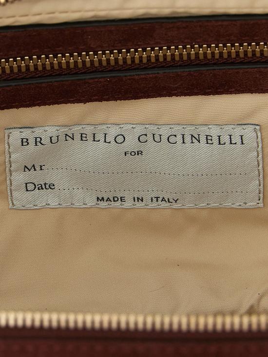  브루넬로 쿠치넬리 토트백 LDMWSFBU334C9917 BURGUNDY - BRUNELLO CUCINELLI