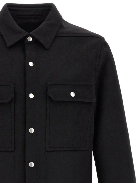  릭 오웬스 자켓 LDRU02F4729WMT09 BLACK - RICK OWENS