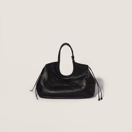 26FW 미우미우 숄더백 ULT 010706 NOIR TU BLACK