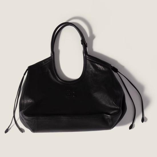 26FW 미우미우 숄더백 ULT 010706 NOIR TU BLACK - MIU MIU