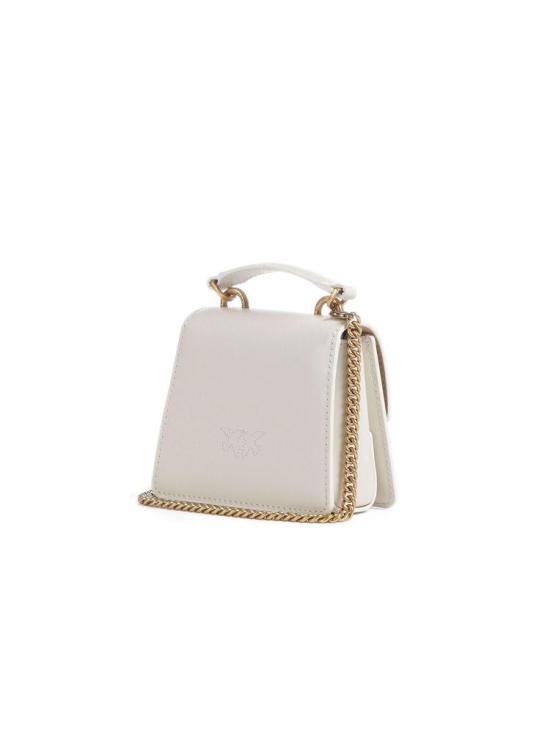  핑코 토트백 102740 A0F1 Z14Q ONESIZE Pinko WHITE - PINKO